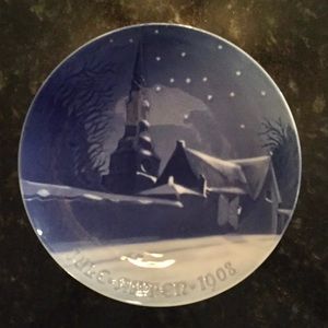 1908 Bing & Grondahl B&G “Church”Christmas Plate